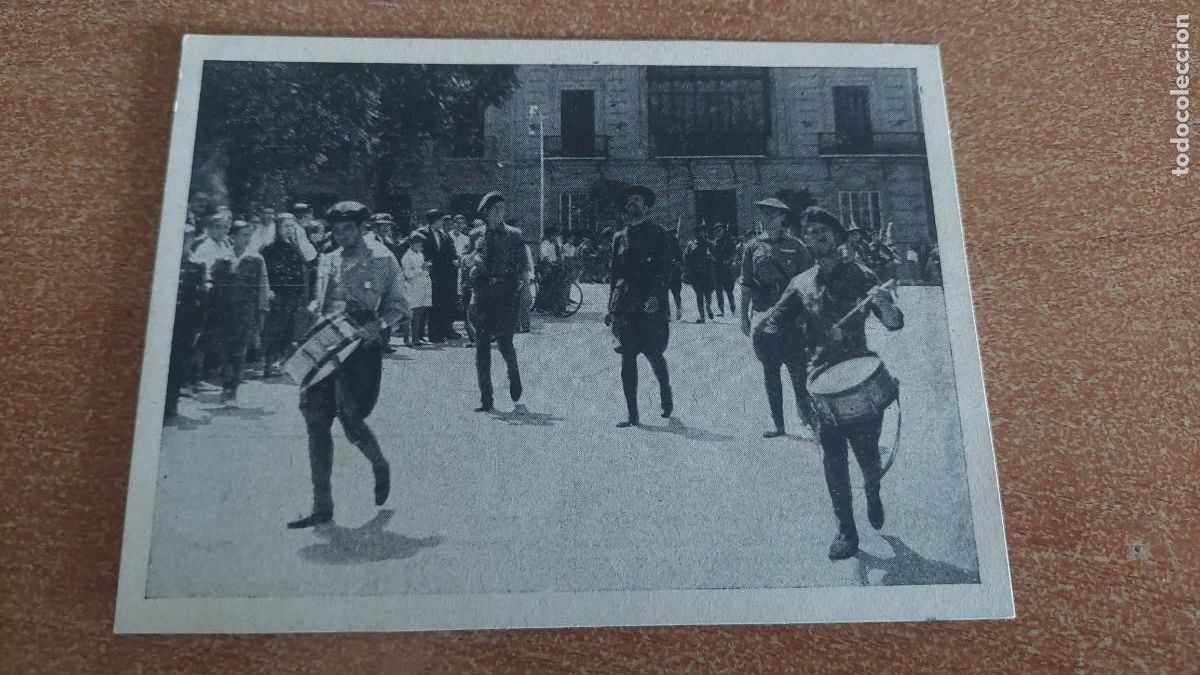 Militaria: Tarjeta visita Don Manuel Fal Conde a Valencia 1955