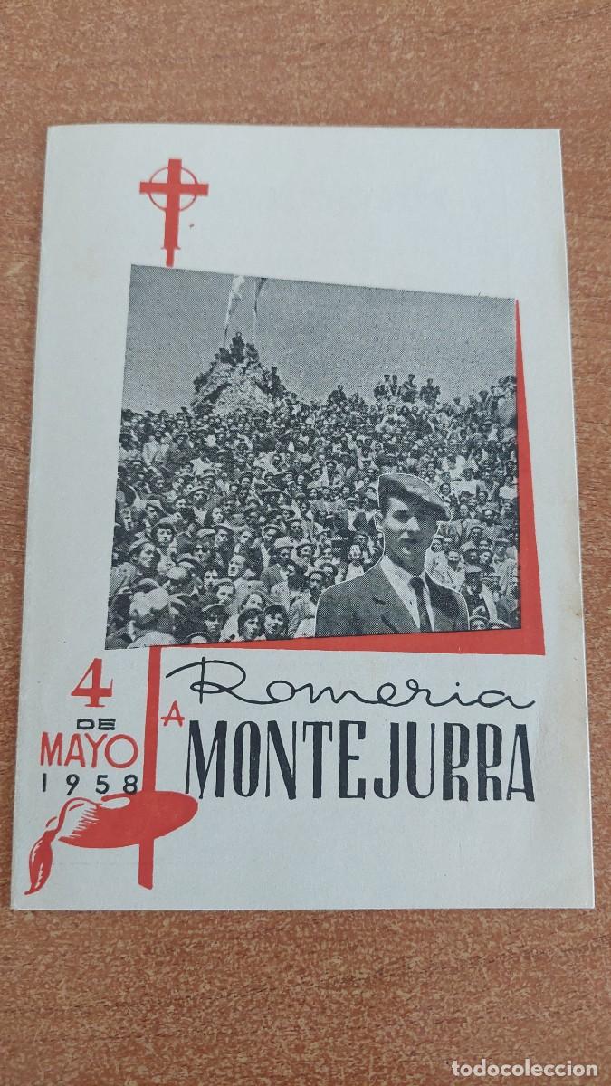 Militaria: Documento Feria Montejurra 1958