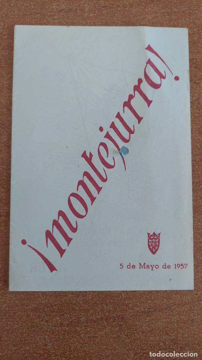 Military Antiques: Documento pasquin Montejurra 1957