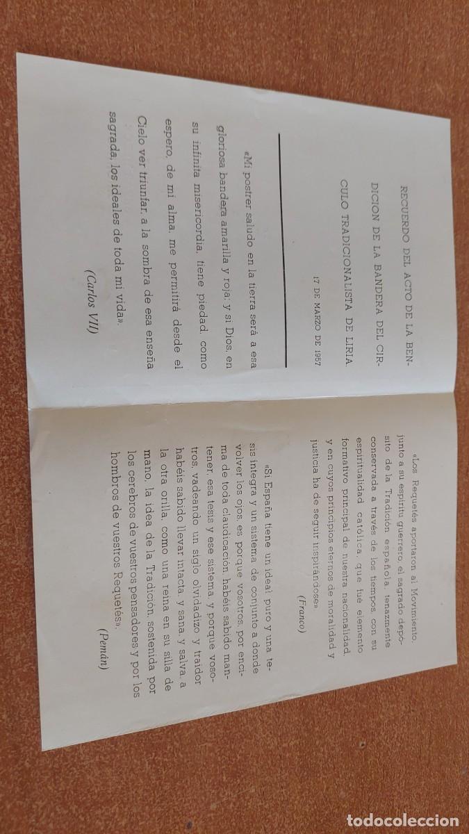 Militaria: Documento pasquin carlista ante Dios - Foto 2