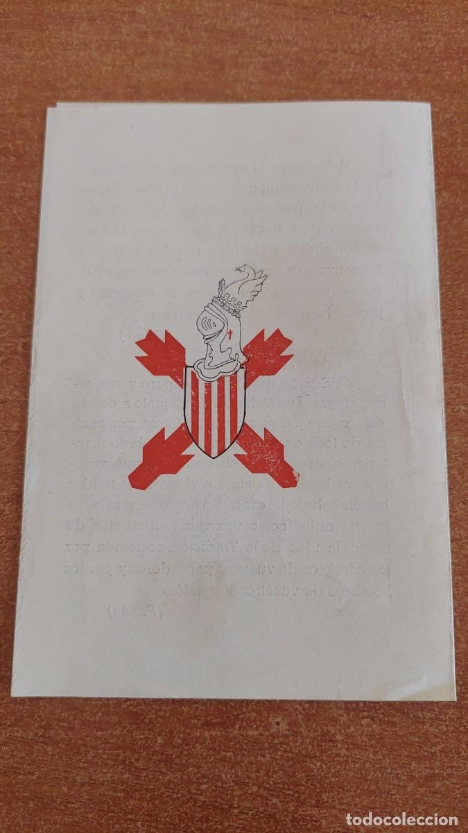 Militaria: Documento pasquin carlista ante Dios - Foto 3