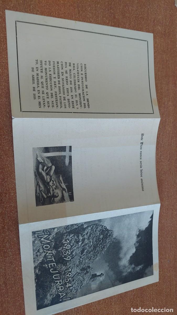 Militaria: Documento pasquin carlista Montejurra 1954 - Foto 3