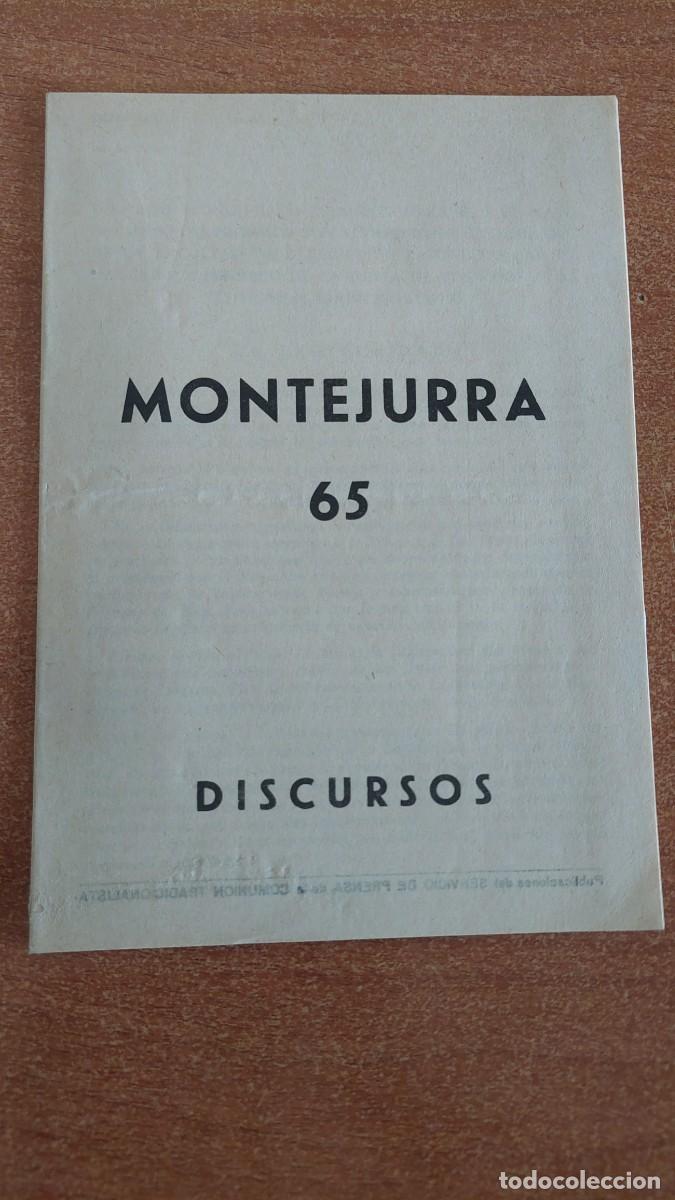 Militaria: Documento pasquin carlista Montejurra 1965
