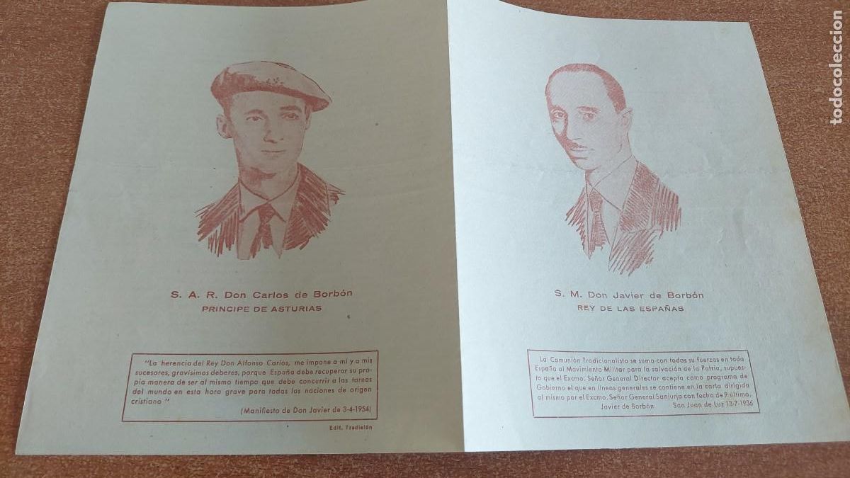 Militaria: Documento pasquin carlista