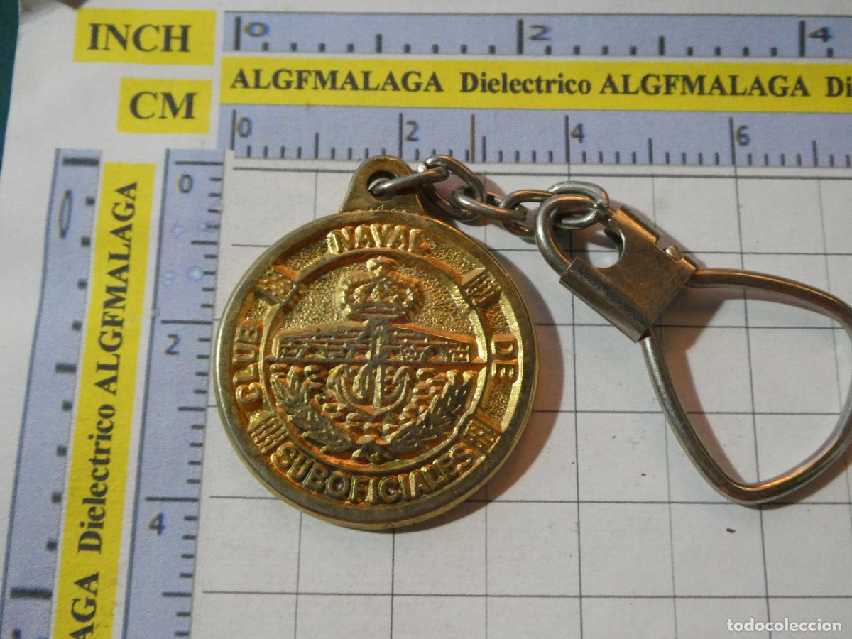 Militaria: LLAVERO MILITAR. CLUB NAVAL DE SUBOFICIALES. SAN FERNANDO C&Aacute;DIZ