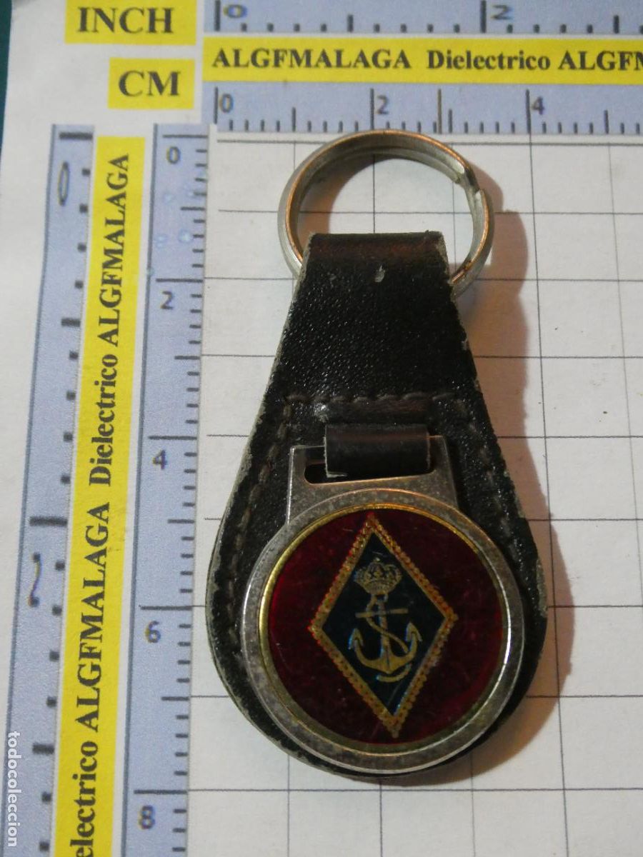 Militaria: LLAVERO MILITAR. ARMADA MARINA ESPA&Ntilde;OLA. ROMBO