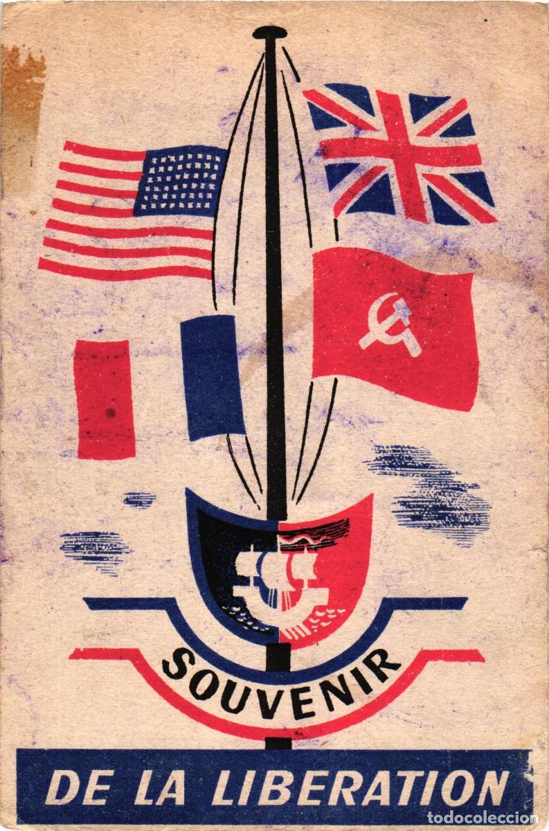 Militaria: Souvenir de la Liberaci&oacute;n de Paris - Agosto 1944 - Pieza original - Souvenir de la Liberation