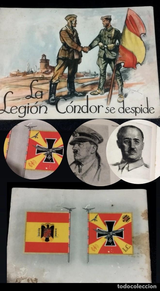 Militaria: La Legi&oacute;n C&oacute;ndor se despide&rdquo; (1939) - Conmemorativo Guerra Civil Espa&ntilde;ola