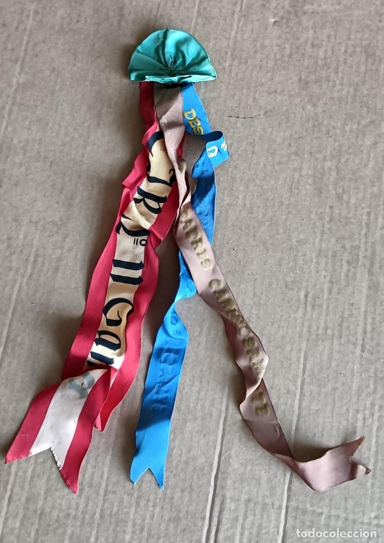 Militaria: Cinta conmemorativa militar tradicional espa&ntilde;ola Gjr n&ordm; 11 Gamarra Desde el centro de instrucci&oacute;n de