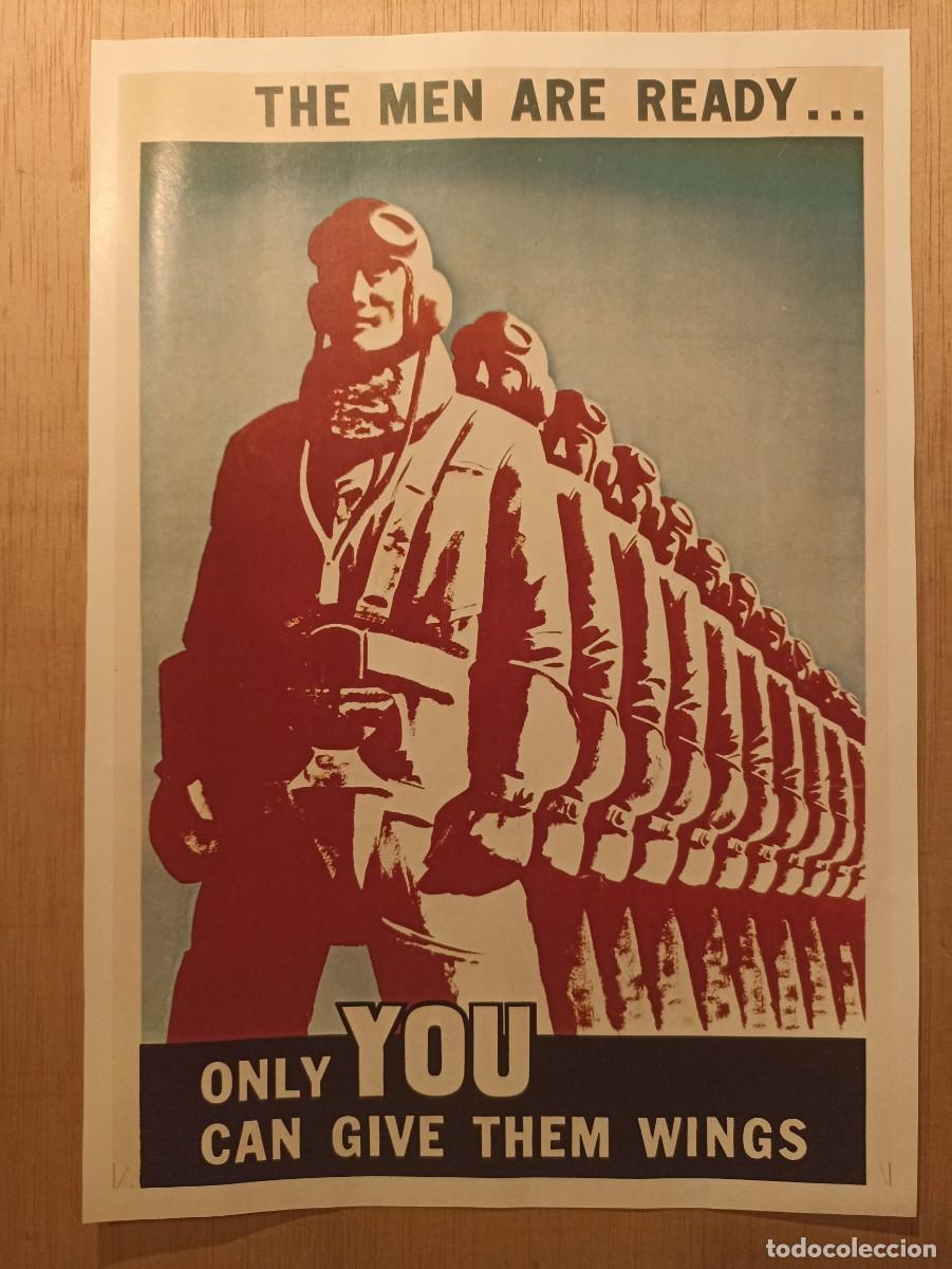 Militaria: Cartel only you can give them wings (III Reich Hitler- Nazi- Alemania) WWII