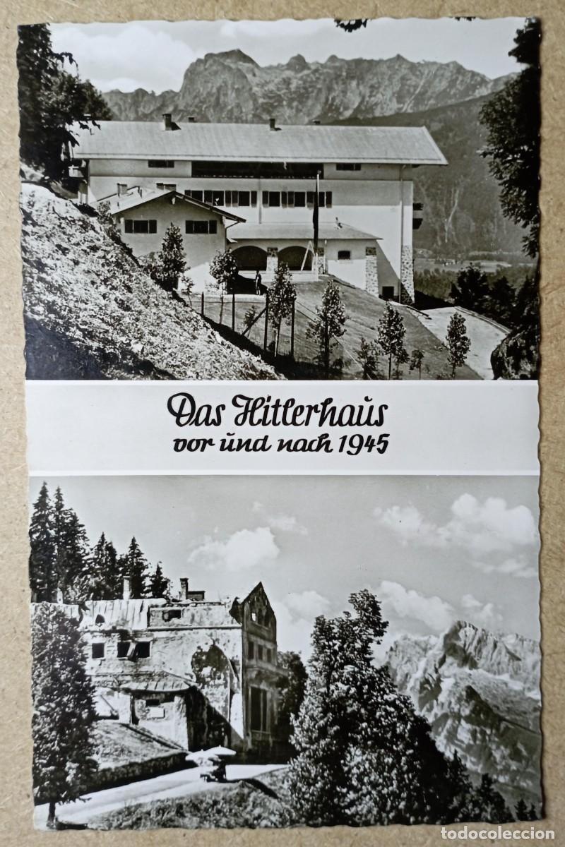 Military Antiques: Vieja postal Berghof (Haus Wachenfeld), residencia de Hitler (III Reich Hitler- Nazi- Alemania) WWII