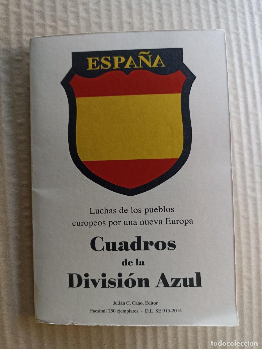 Militaria: Funda para postales de la Divisi&oacute;n Azul (III Reich Hitler- Nazi- Alemania) WWII