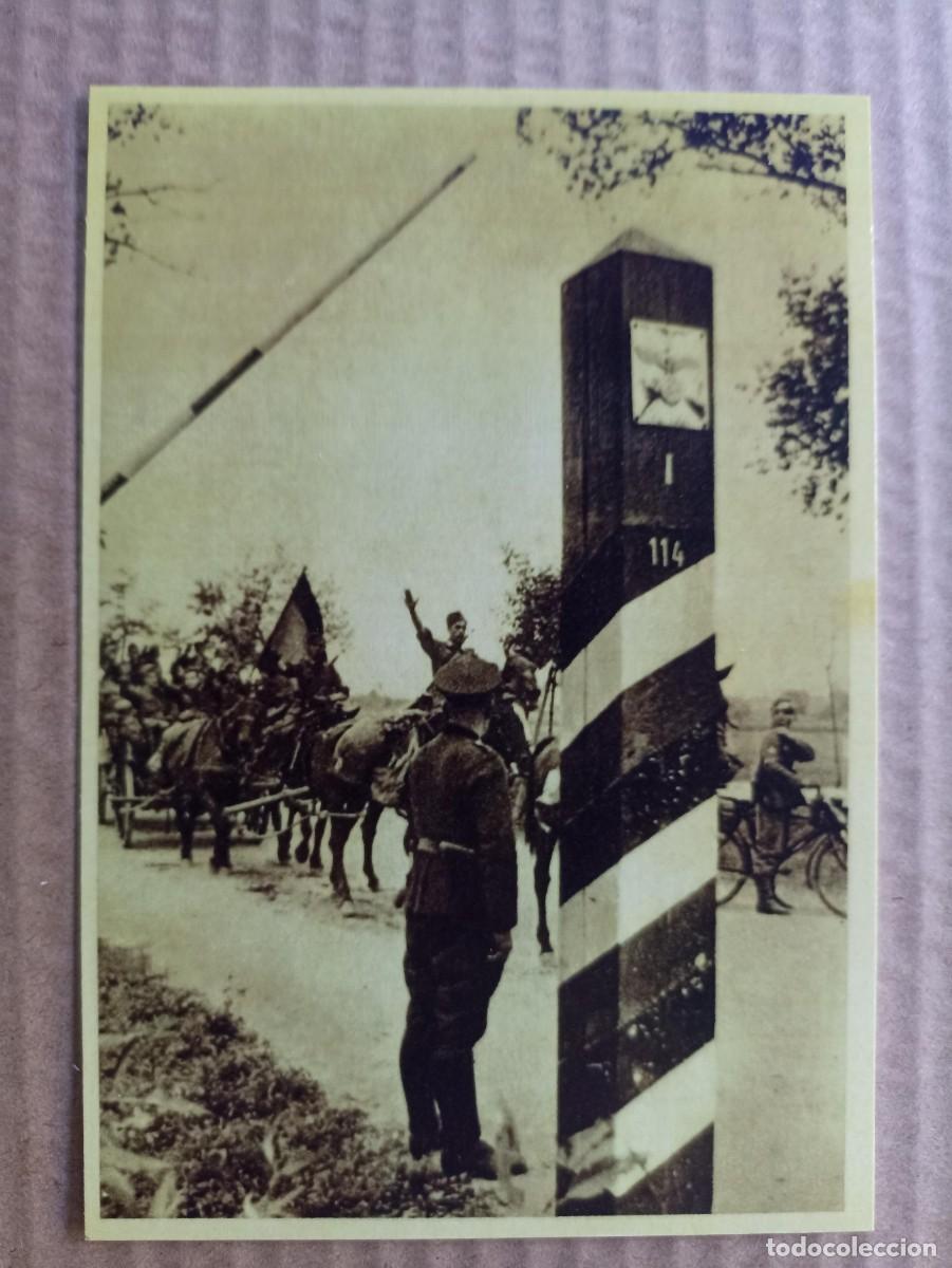 Militaria: Soldados en Rusia, postal Divisi&oacute;n Azul (III Reich Hitler- Nazi- Alemania) WWII