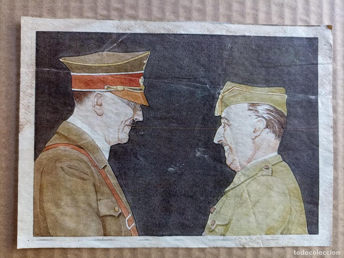 Militaria: Adolf Hitler y Francisco Franco, Hendaya (III Reich Hitler- Nazi- Alemania) WWII