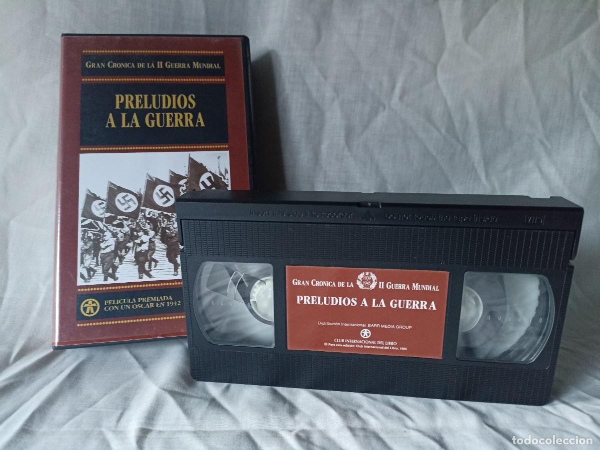 Military Antiques: Preludios a la guerra, documental VHS (III Reich Hitler- Nazi- Alemania) WWII de 1994