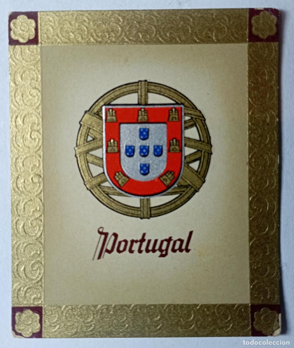 Militaria: Cromo Portugal Wappen (III Reich Hitler- Nazi- Alemania) WWII