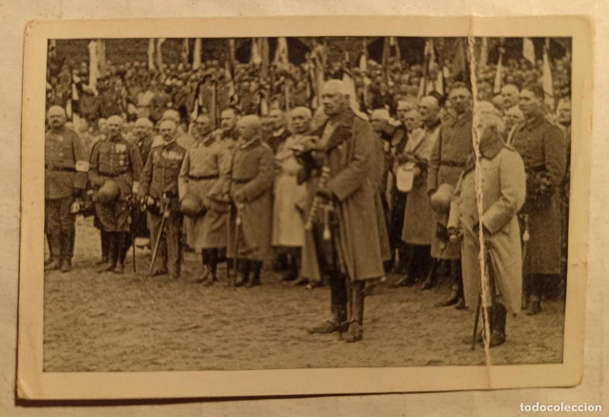 Militaria: Foto cromo Paul von Hindenburg, Tannenberg (III Reich Hitler- Nazi- Alemania) WWII