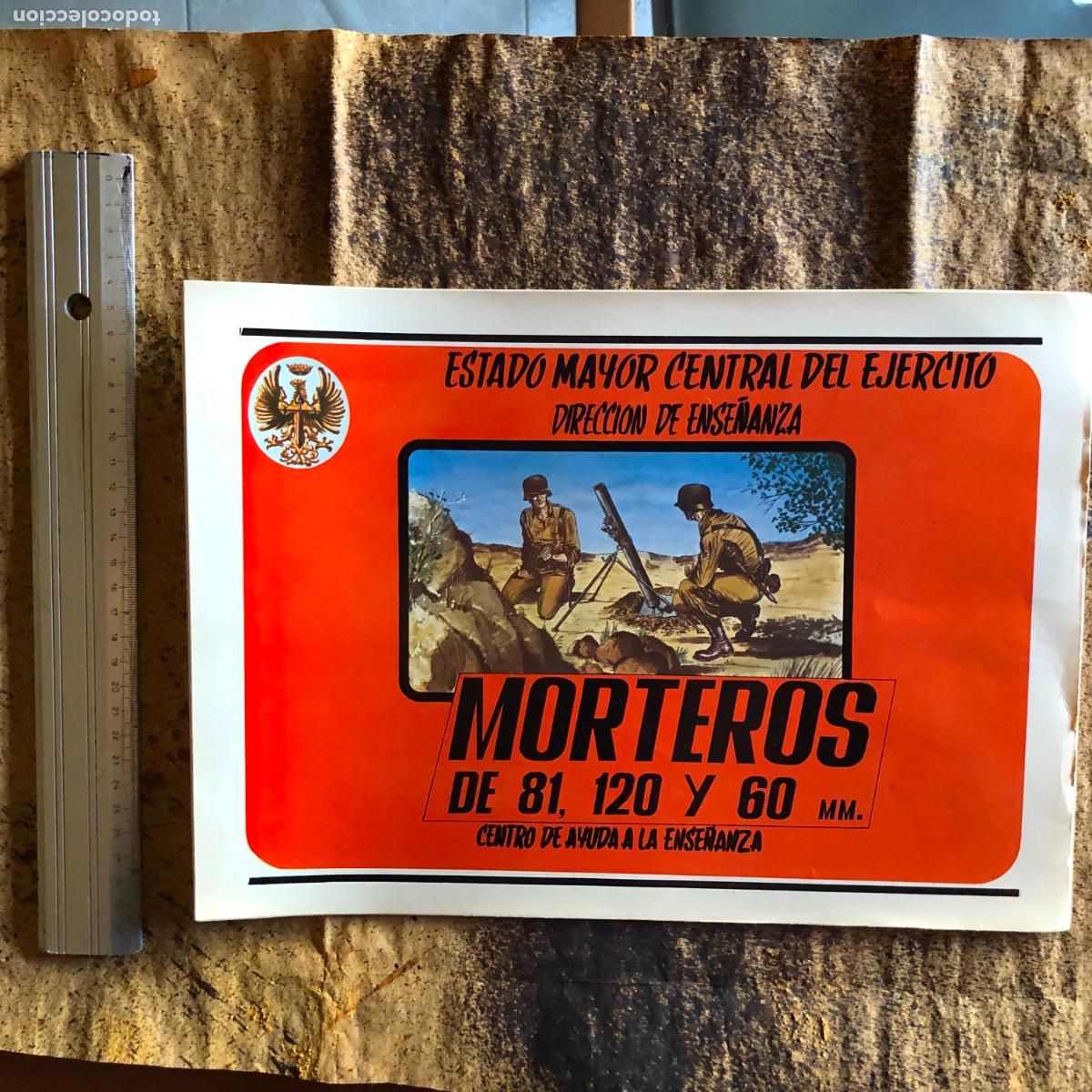 Militaria: MORTEROS DE 81, 120 Y 60 MM. 10 L&Aacute;MINAS