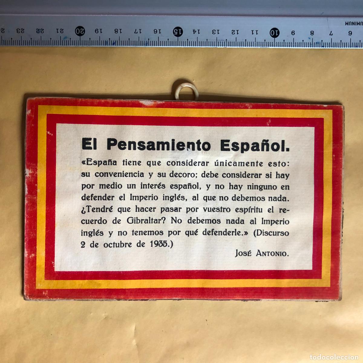 Militaria: EL PENSAMIENTO ESPA&Ntilde;OL, JOS&Eacute; ANTONIO