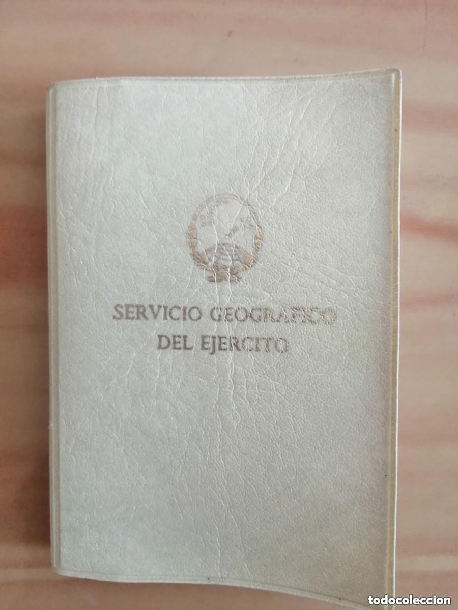 Military Antiques: SERVICIO GEOGR&Aacute;FICO DEL EJ&Eacute;RTITO - AGENDA - MAPAS- 1986
