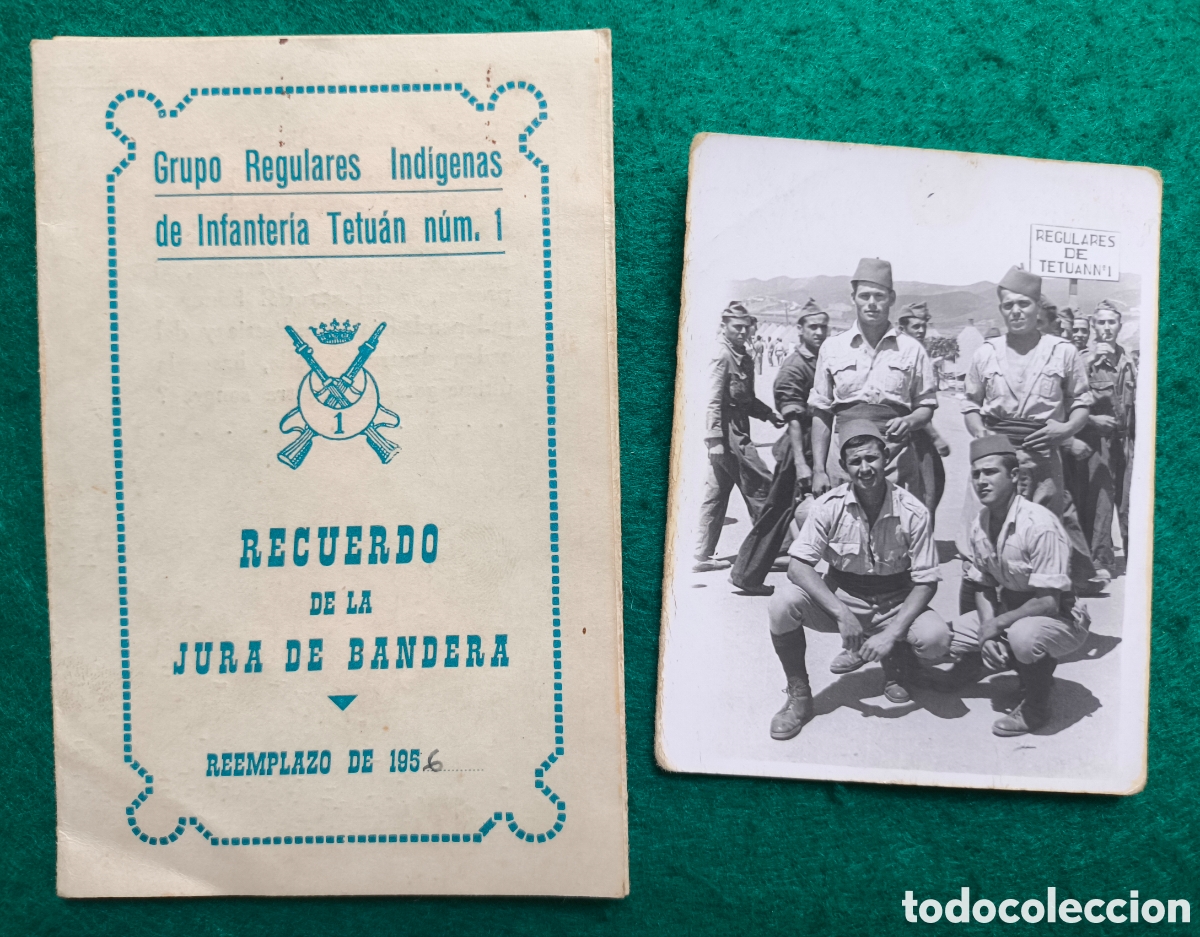 Militaria: GRUPO REGULARES IND&Iacute;GENAS DE INFANTER&Iacute;A TETUAN N&deg; 1 CEUTA 1957