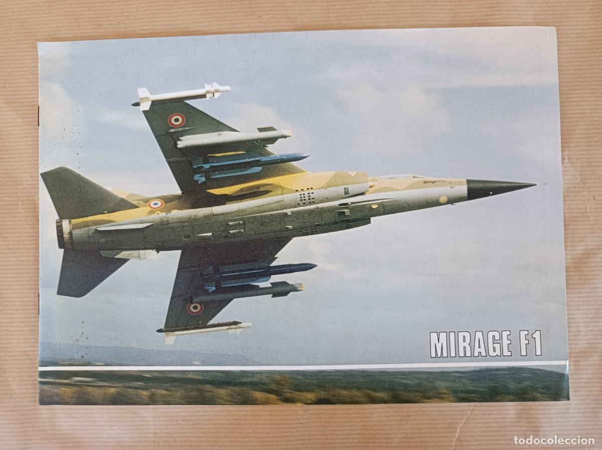 Militaria: PUBLICIDAD DESPLEGABLE AVI&Oacute;N MIRAGE F1
