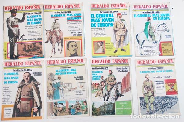 Militaria: 8 EJEMPLARES DEL &rdquo;HERALDO DE ESPA&Ntilde;A&rdquo;.
