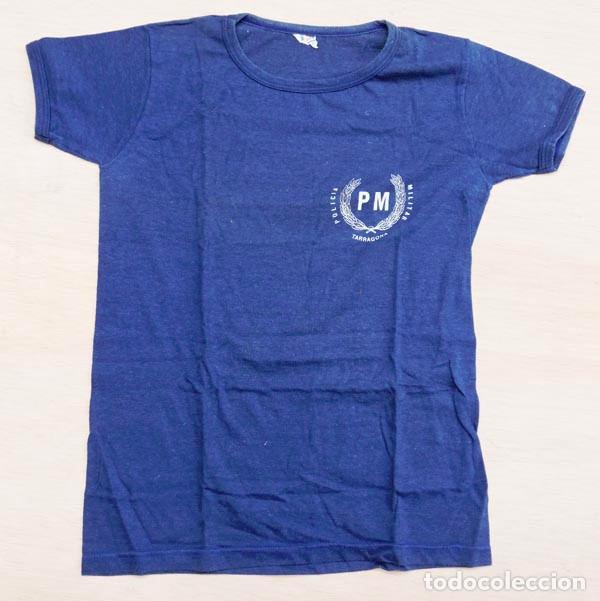 Militaria: CAMISETA DE LA POLICI&Aacute; MILITAR DE TARRAGONA.