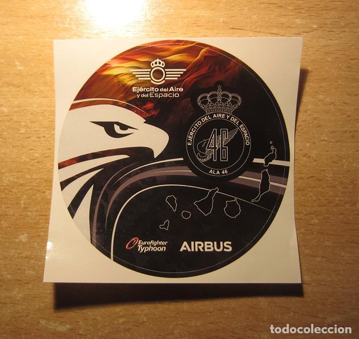 Militaria: PEGATINA ALA 46 AIRBUS EJERCITO DEL AIRE