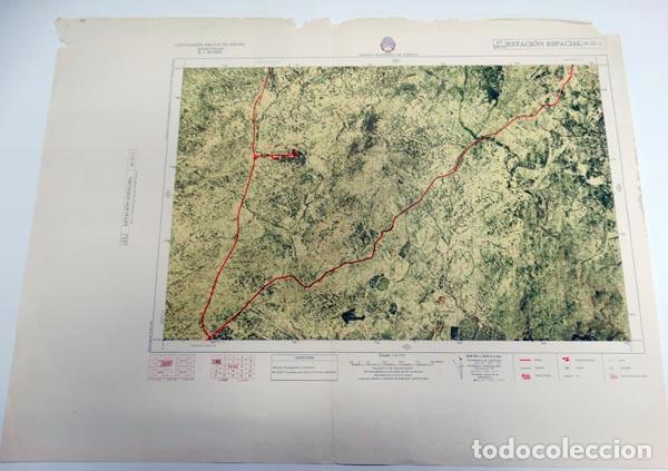 Militaria: MAPA ESTACION ESPACIAL 18-22-6,SERVICIO GEOGR&Aacute;FICO DEL EJERCITO. 1974