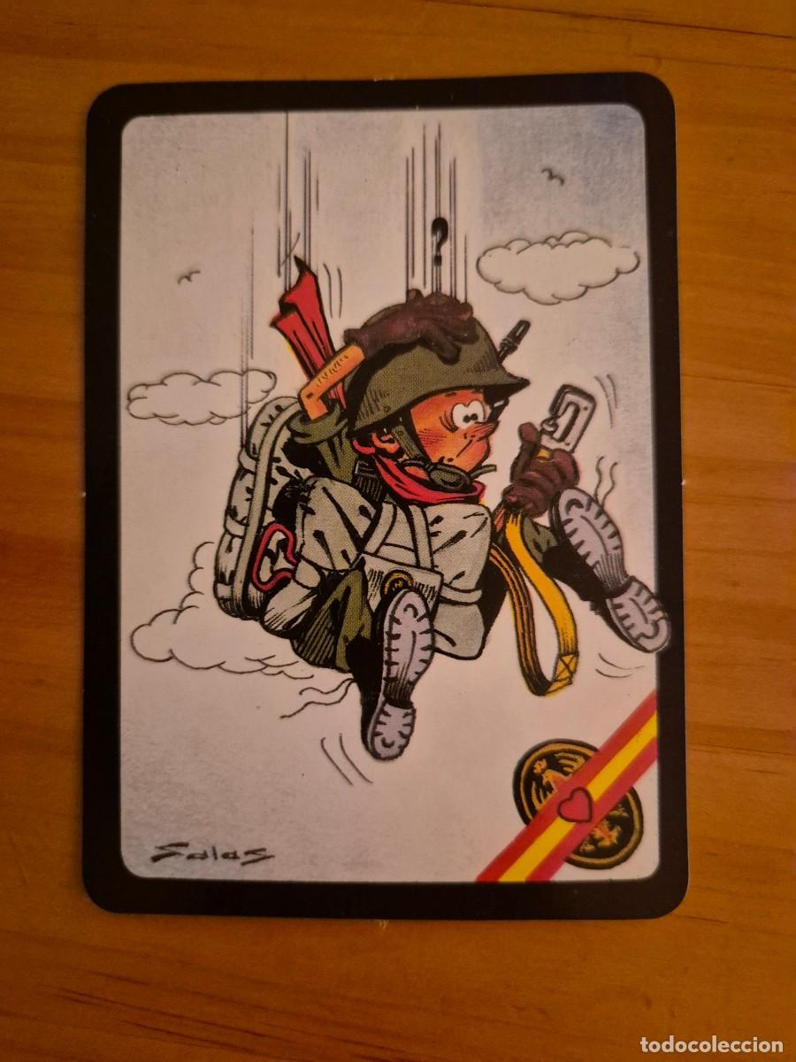 Militaria: PEGATINA PARACAIDISTA - EJERCITO DE TIERRA - ESPA&Ntilde;A - A&Ntilde;OS 80