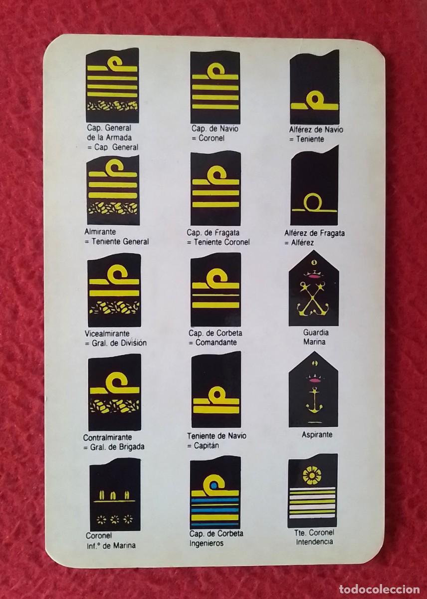 Military Antiques: CALENDARIO DE BOLSILLO 1994 ARMADA ESPA&Ntilde;OLA EJ&Eacute;RCITO FUERZAS ARMADAS..DISTINTIVOS DE GRADO..AJEMA...