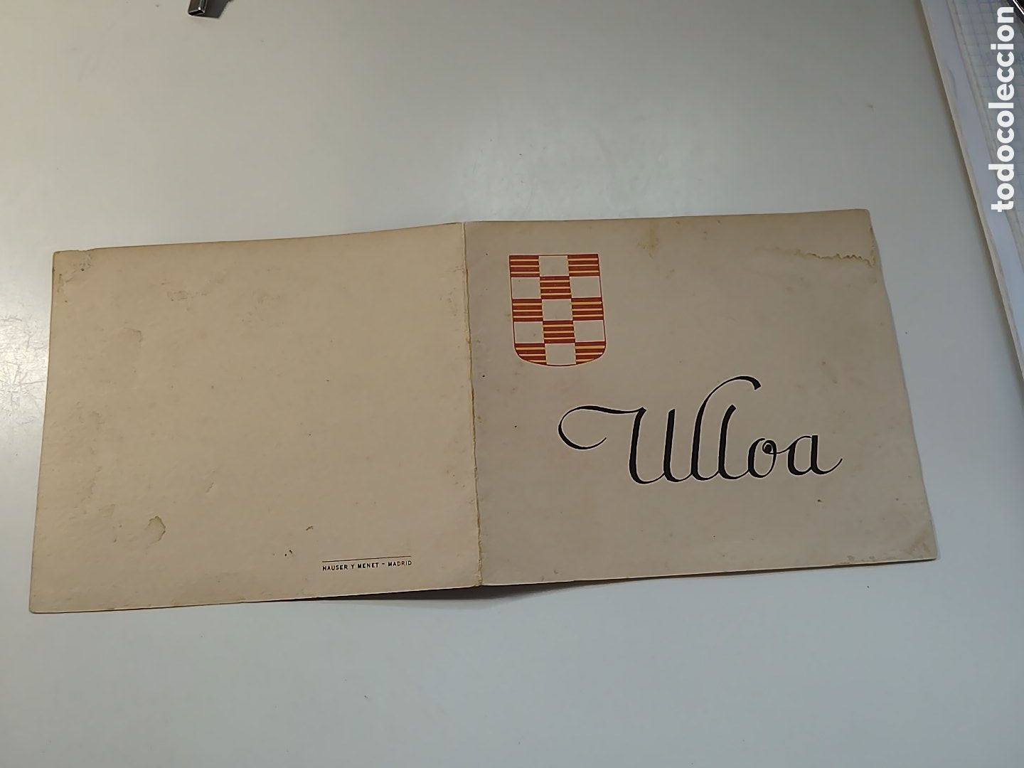 Militaria: Ulloa 1944 Comandante, 2&deg; Comandante y oficiales. Felices Pascuas y A&ntilde;o Nuevo 1944