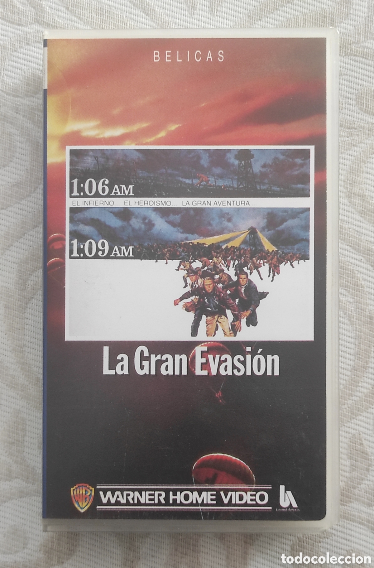 Militaria: VHS B&Eacute;LICO - SEGUNDA GUERRA MUNDIAL - LA GRAN EVASION