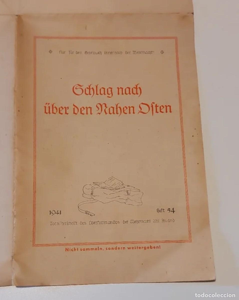 Militaria: 1941 mapa Oberkommando wehrmacht ii guerra mundial original
