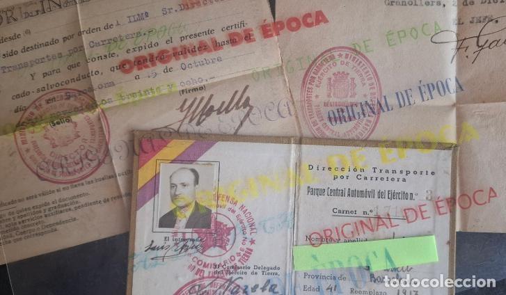 Militaria: (MI-261011)CARNET DE IDENTIDAD MINISTERIO DE DEFENSA NACIONAL - GUERRA CIVIL