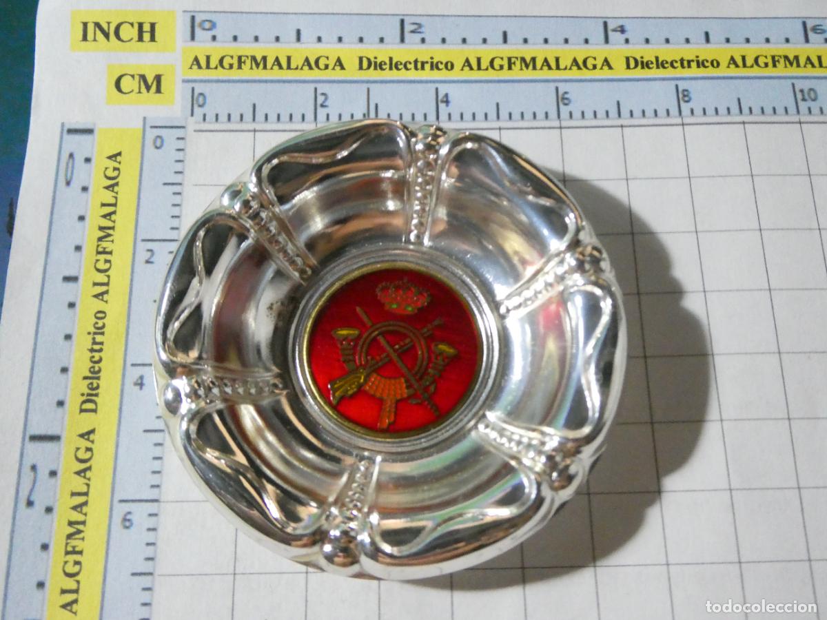 Militaria: CENICERO METAL MILITAR. EJ&Eacute;RCITO ESPA&Ntilde;OL. INFANTER&Iacute;A. 30GR