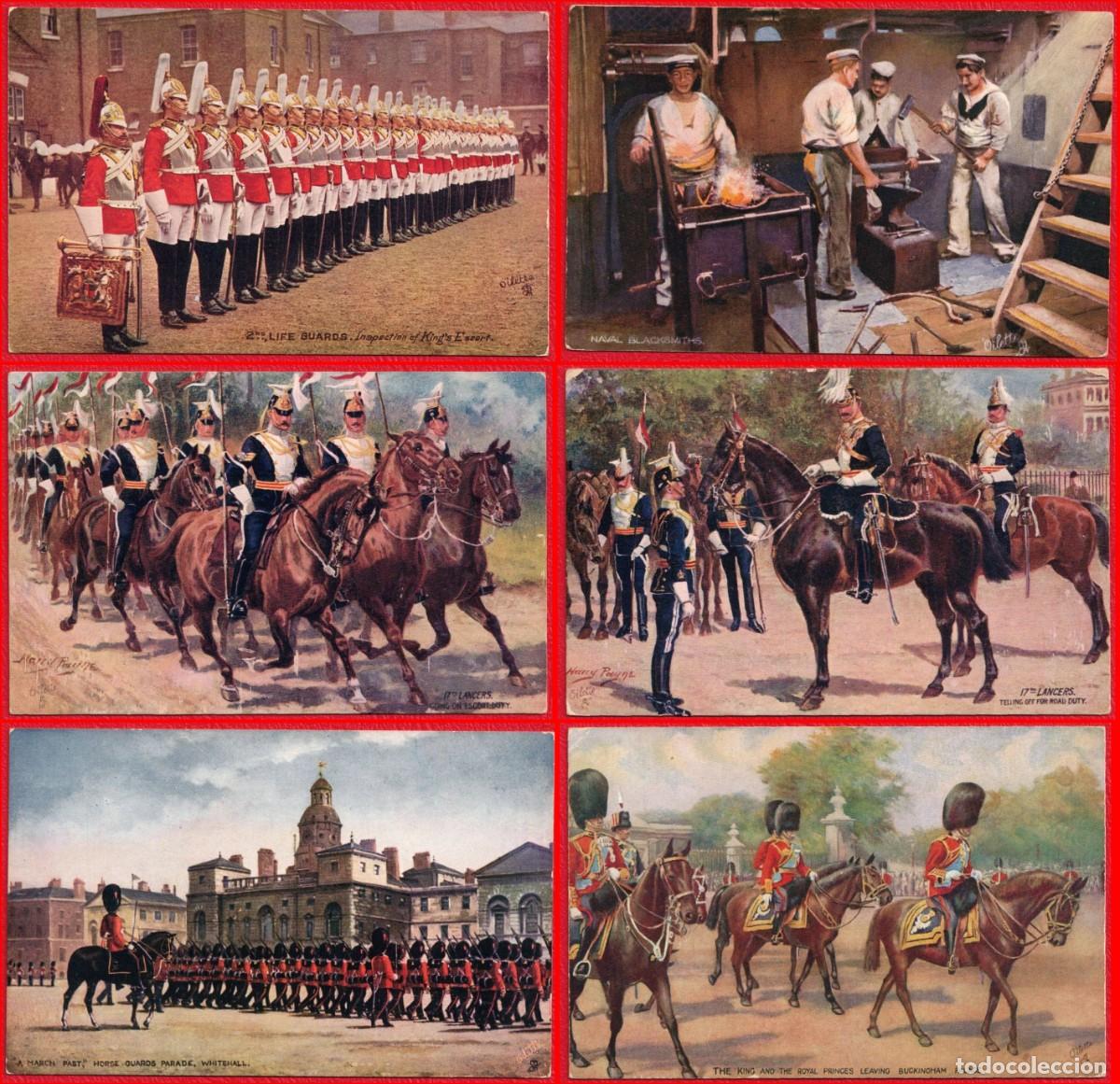 Militaria: Lote Guardia Real Reina Isabel II de Reino Unido PUBLISHERS TO THEIR MAJESTIES THE KING & QUEEN