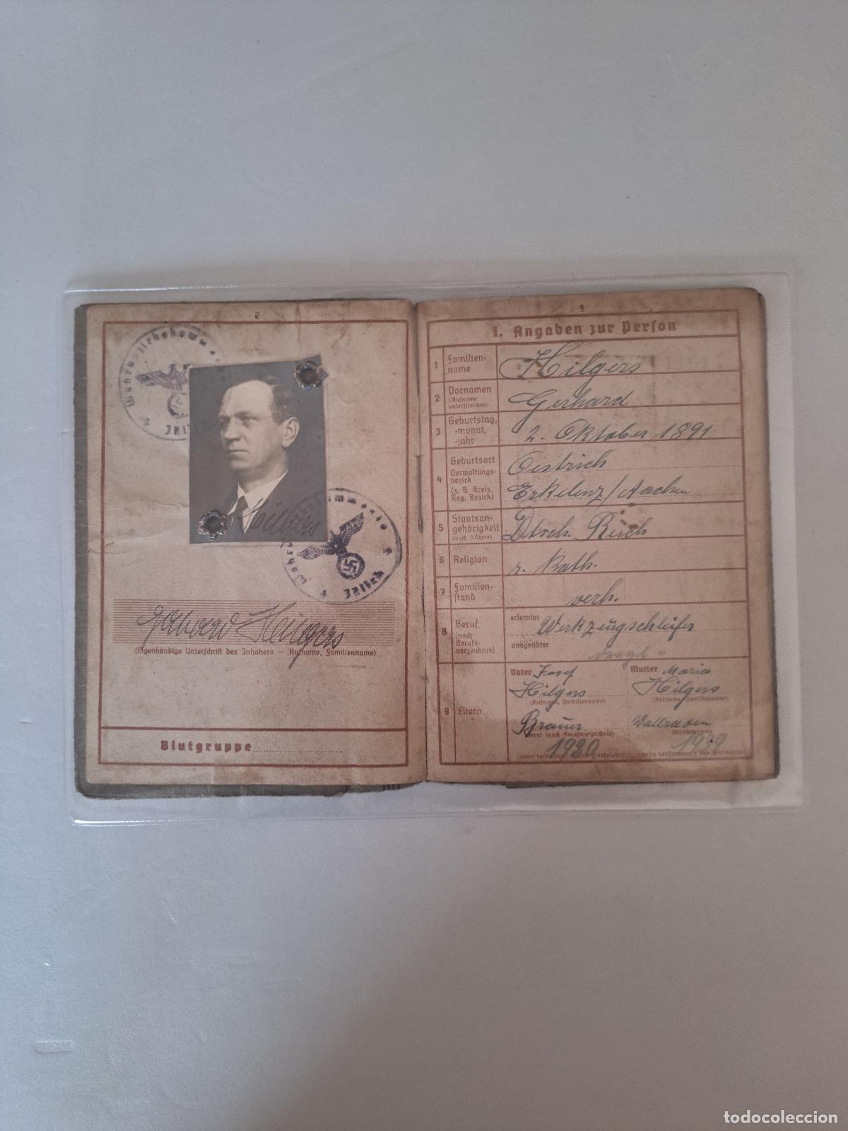 Militaria: GERHARD HILGERS La Cruz de Hierro de Segunda Clase original y su concesi&oacute;n de 1914 Una vida enl