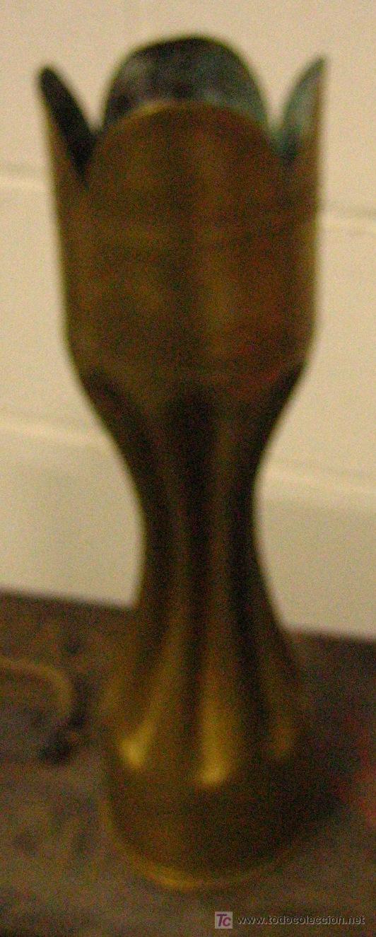 Military Antiques: Vaina 7,5 cms. transformada en florero