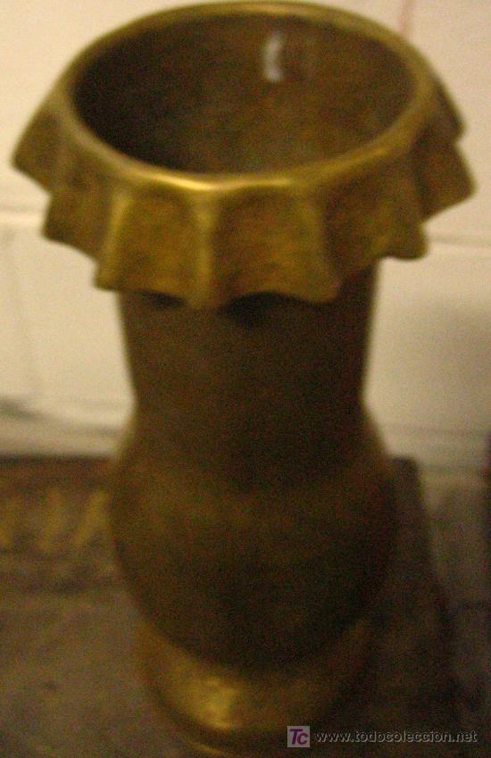 Militaria: Vaina 7,5 cms. transformada en florero - Foto 1