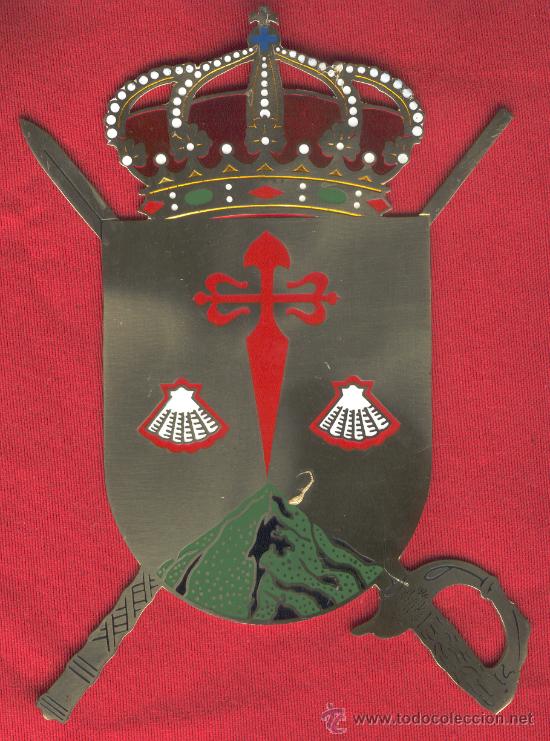 Militaria: PLACA PARA METOPA