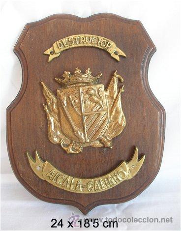 Military Antiques: METOPA ANTIGUA ARMADA MARINA ESPA&Ntilde;OLA DESTRUCTOR ALCALA GALIANO