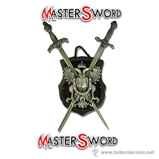 Military Antiques: ESCUDO IMPERIAL DE TOLEDO CABEZA BICEFALA 38 CMS