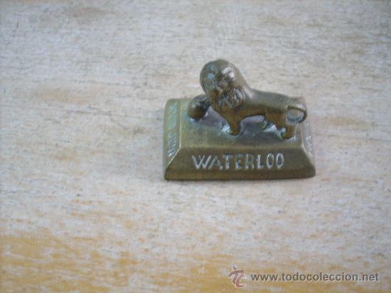 Military Antiques: ANTIGUO SOUVENIR EN MINIATURA DE LA BATALLA DE WATERLOO