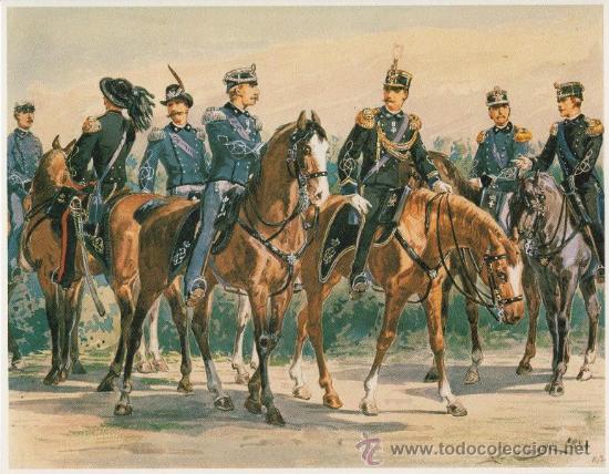 Militaria: REPRODUCCI&Oacute;N DE ILUSTRACI&Oacute;N DE QUINTO CENNI. A AMBAS CARAS. SOLDADOS ITALIANOS.