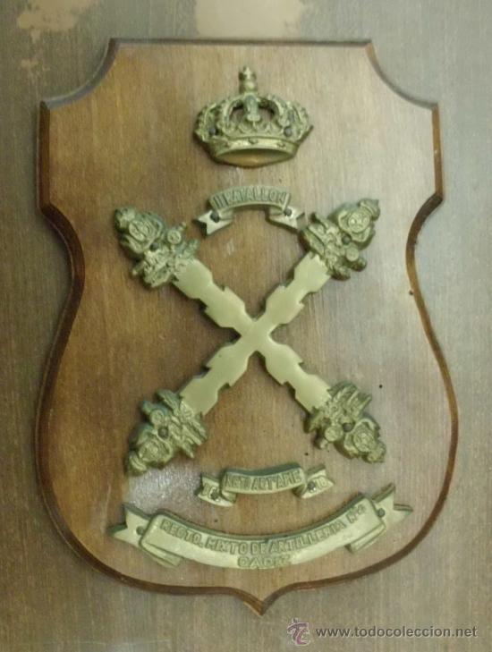 Military Antiques: METOPA REGIMIENTO DE ARTILLERIA DE COSTA N&ordm; 4. ll BATALLON. SAN FERNANDO MET-099