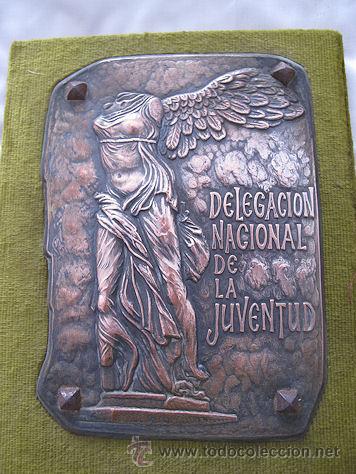 Military Antiques: PLACA FALANGE JUVENTUDES ANTIGUA