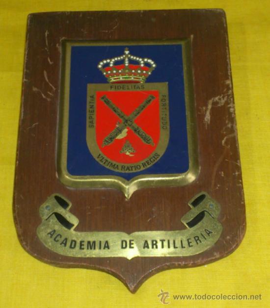 Military Antiques: ANTIGUA METOPA ACADEMIA DE ARTILLERIA EJERCITO ESPA&Ntilde;A