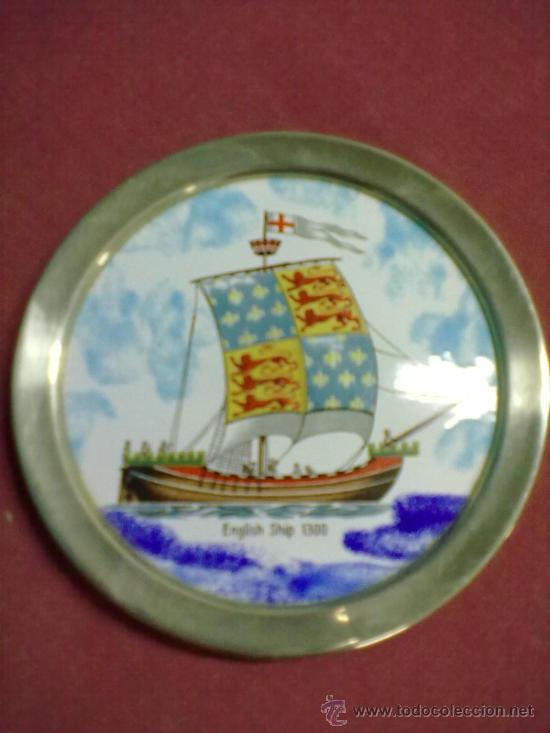 Military Antiques: ESMALTE HIERRO BARCO VINTAGE